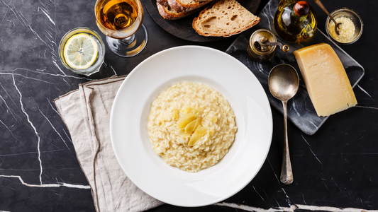 Unpasteurised Farmhouse 4 Year Old Cheese Risotto