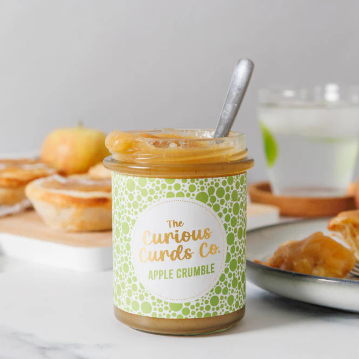 Apple Crumble Curd