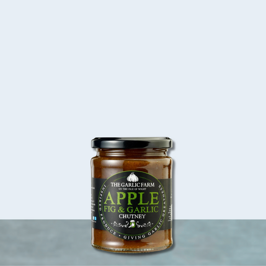 Apple Fig And Garlic Chutney